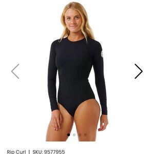 Rip Curl Elegant Black Long Sleeve Surfsuit